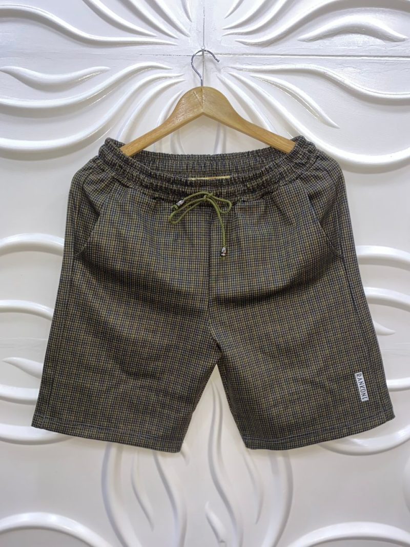 Unisex Check Short Nicker